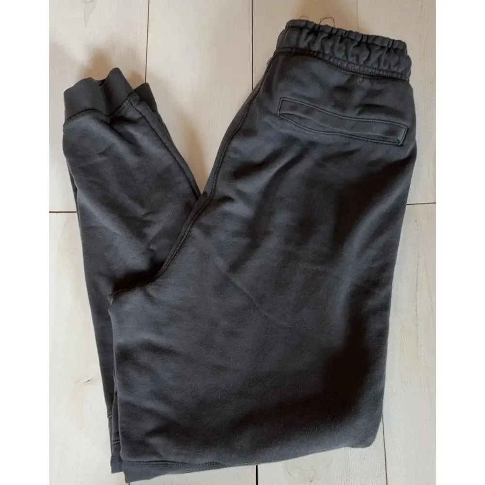 Jordan Jogger Pants Mens Medium Gray Fleece Sweatpants Jumpman CV8347-060